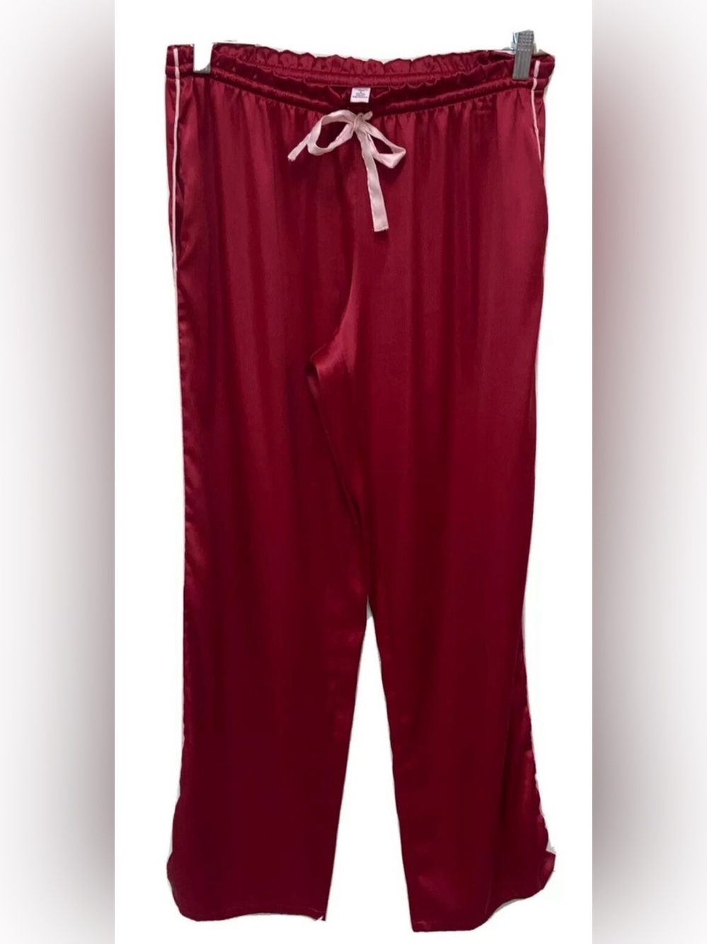 Victoria's Secret Satin Pajama Pants with Pink Accents (V-Day collection)❤️